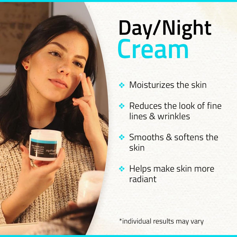 YEOUTH snail mucin cream texture swatch conveying deep moisturization without heaviness
