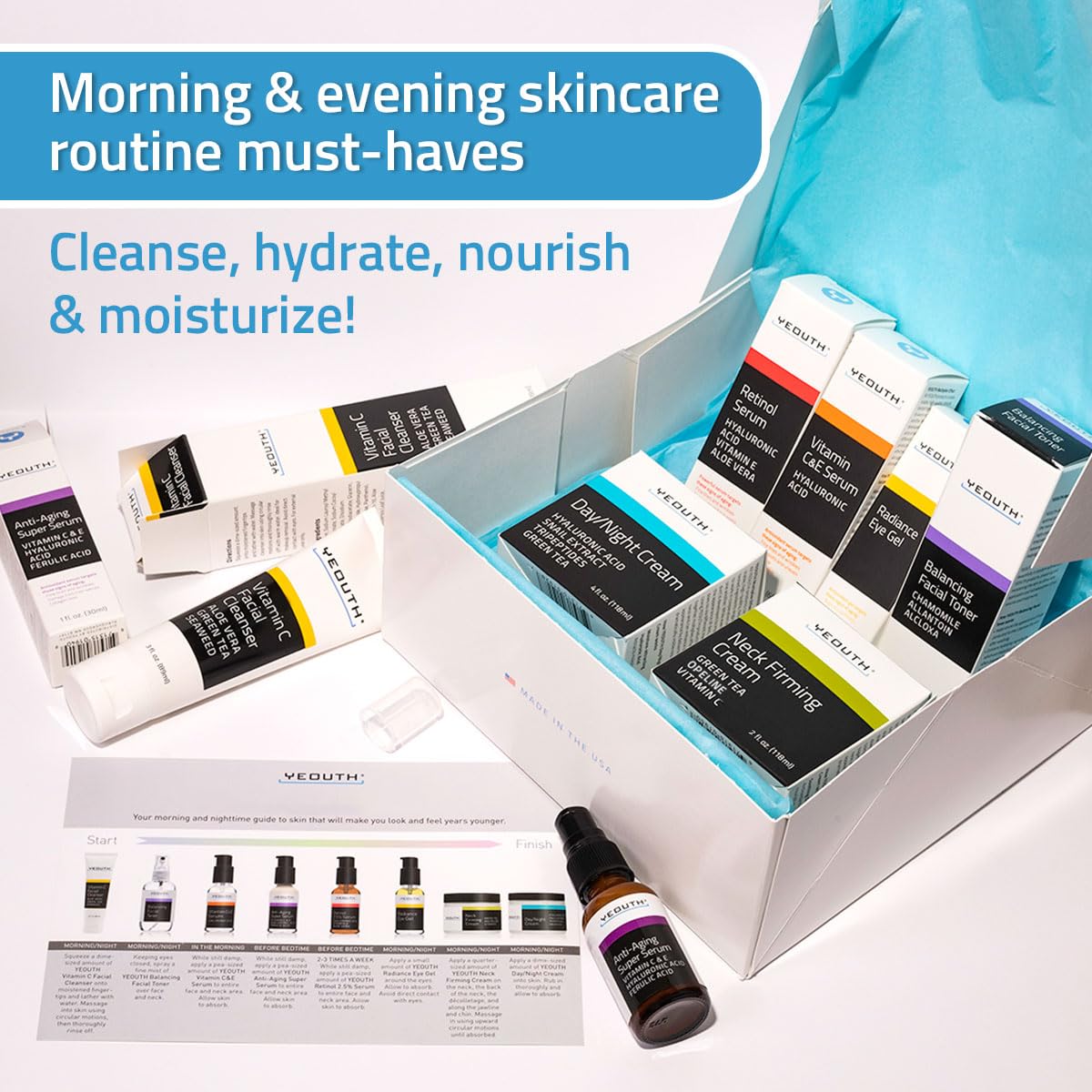 YEOUTH Super Serum boosts the effects of other serums.