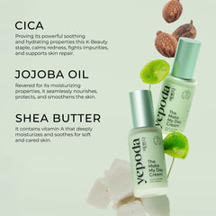 Yepoda Make My Day Cream recyclable glass packaging highlights eco-friendly design.