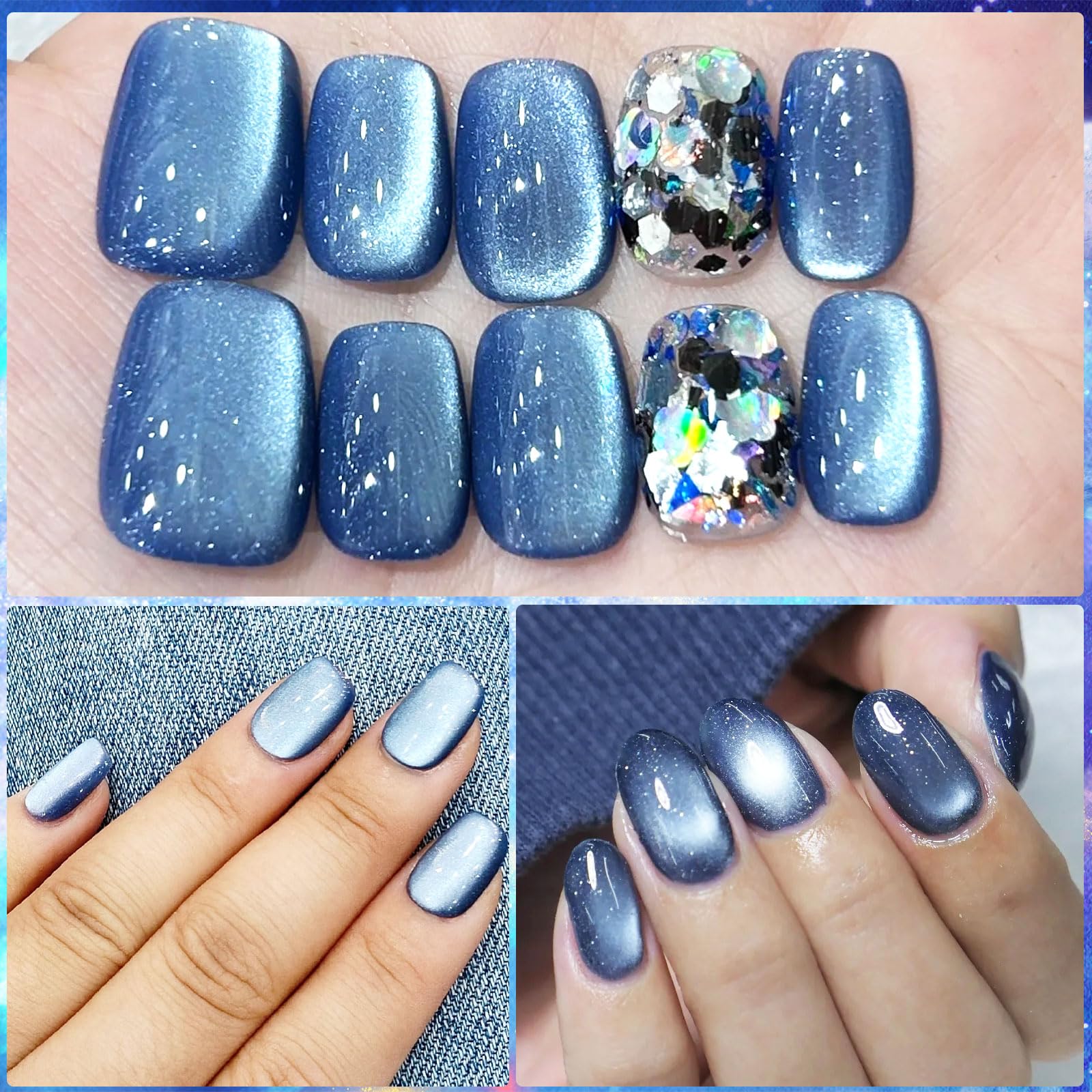 YEPYEPGO jelly bead effect with refined magnetic particles