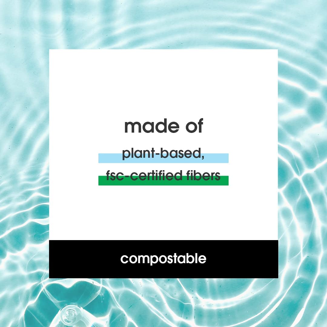 Compostable fabric texture highlights sustainable and responsible beauty choice.