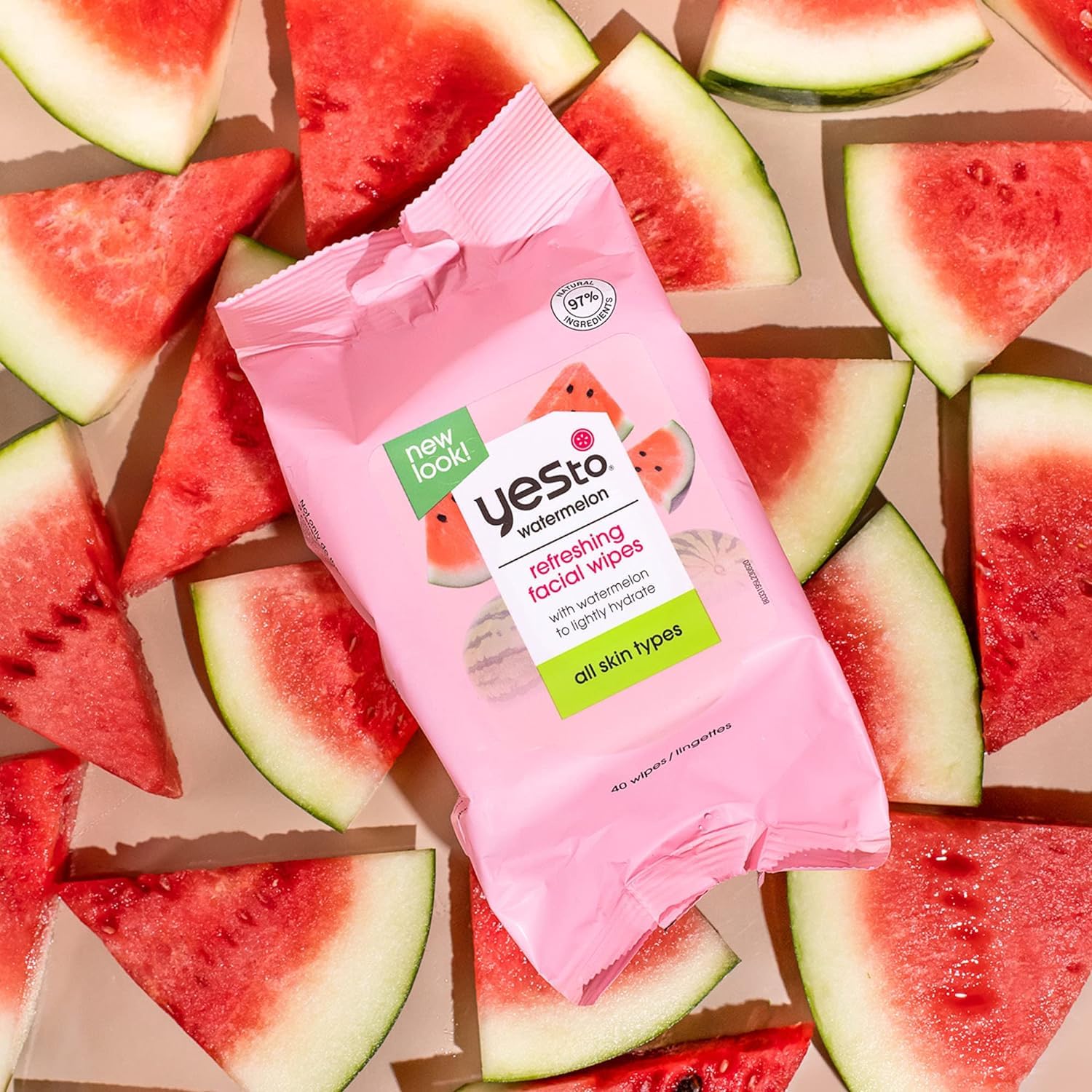 On-the-go use image shows wipe soothing skin during travel or workouts.