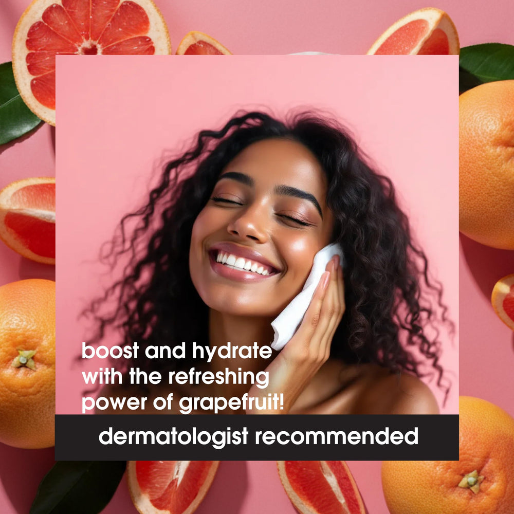 Yes To Grapefruit Brightening Wipes cruelty-free and Leaping Bunny certified