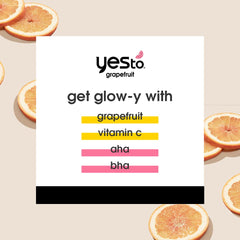 Yes To Grapefruit daily foaming cleanser Vitamin C boosts perceived brightness during routine