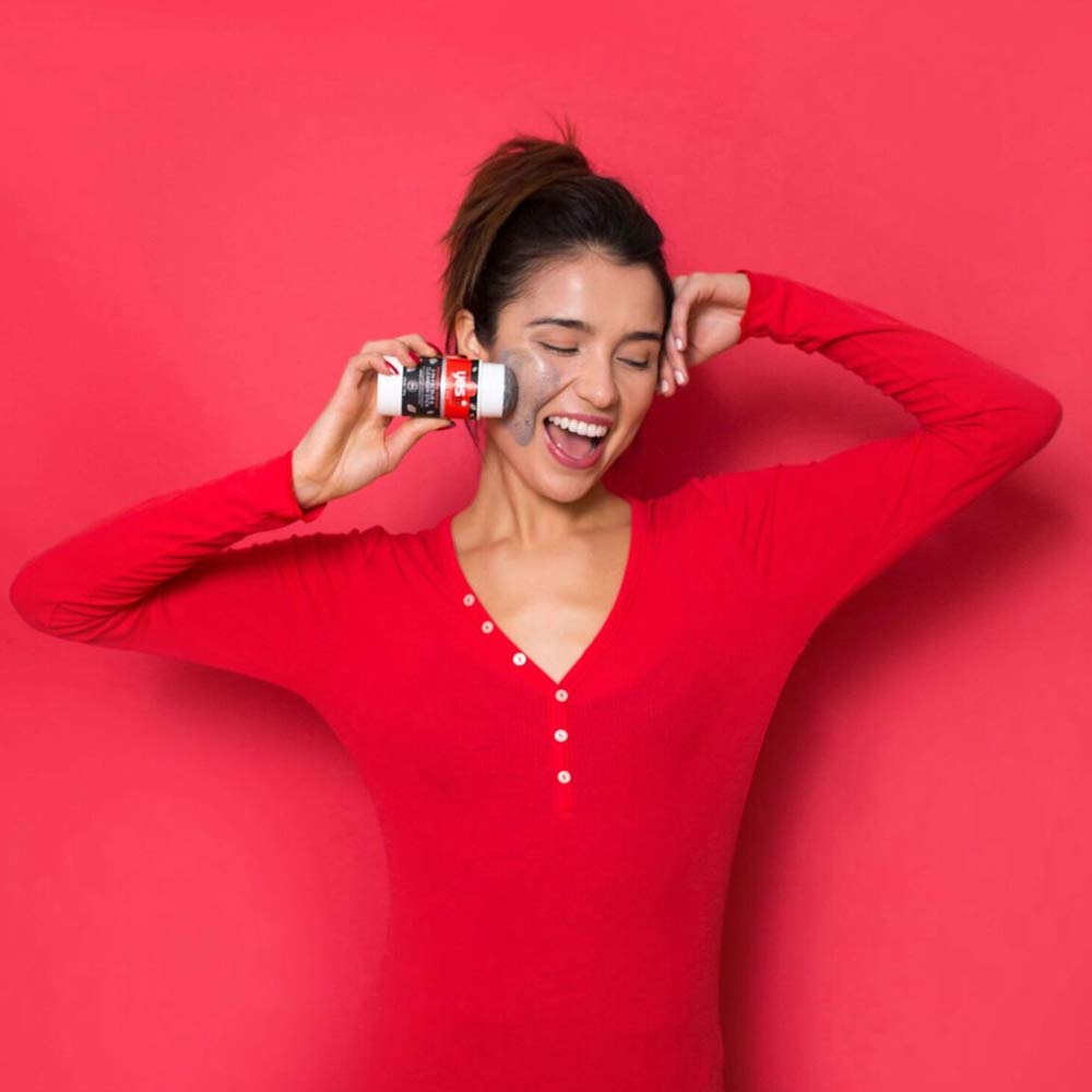Yes To Tomatoes 95% natural formula supports vegan, paraben-free cleansing routine.