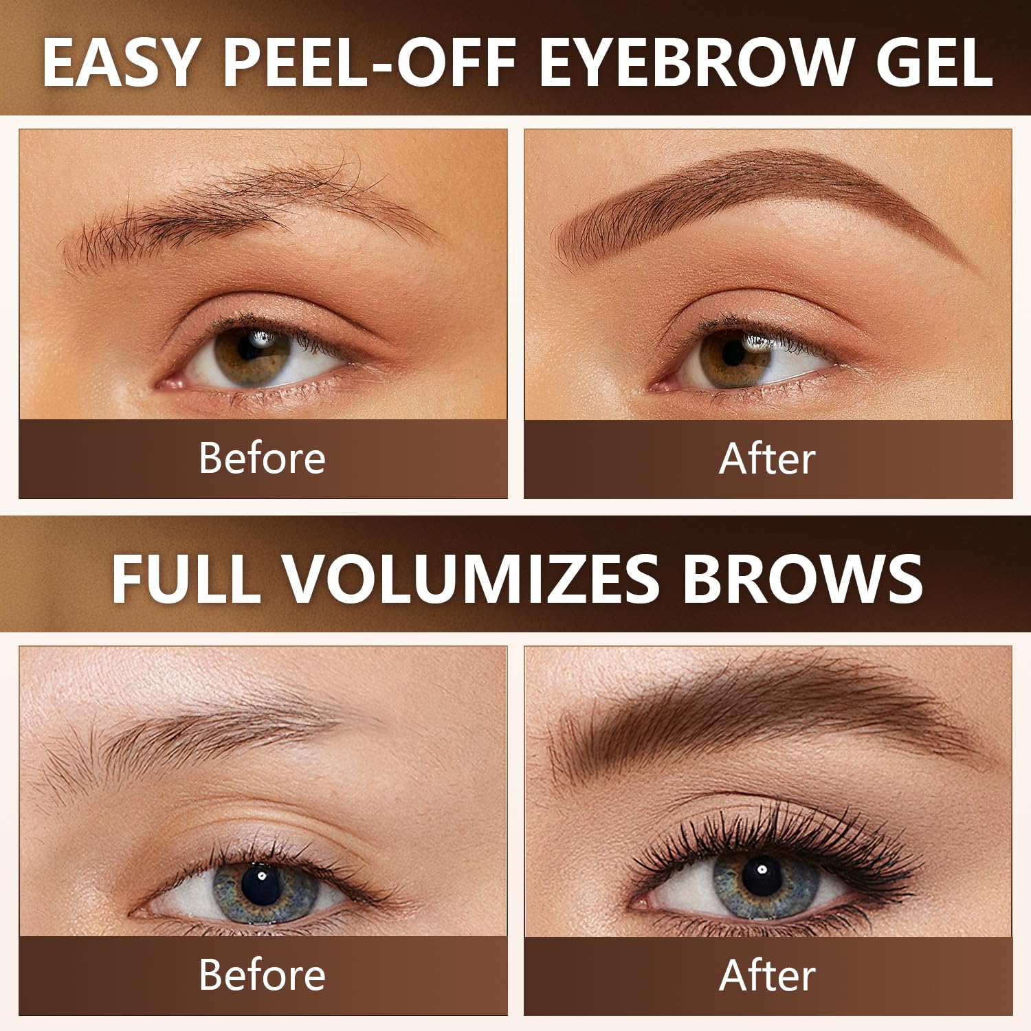 Yetary waterproof eyebrow gel delivers long-lasting color during activities