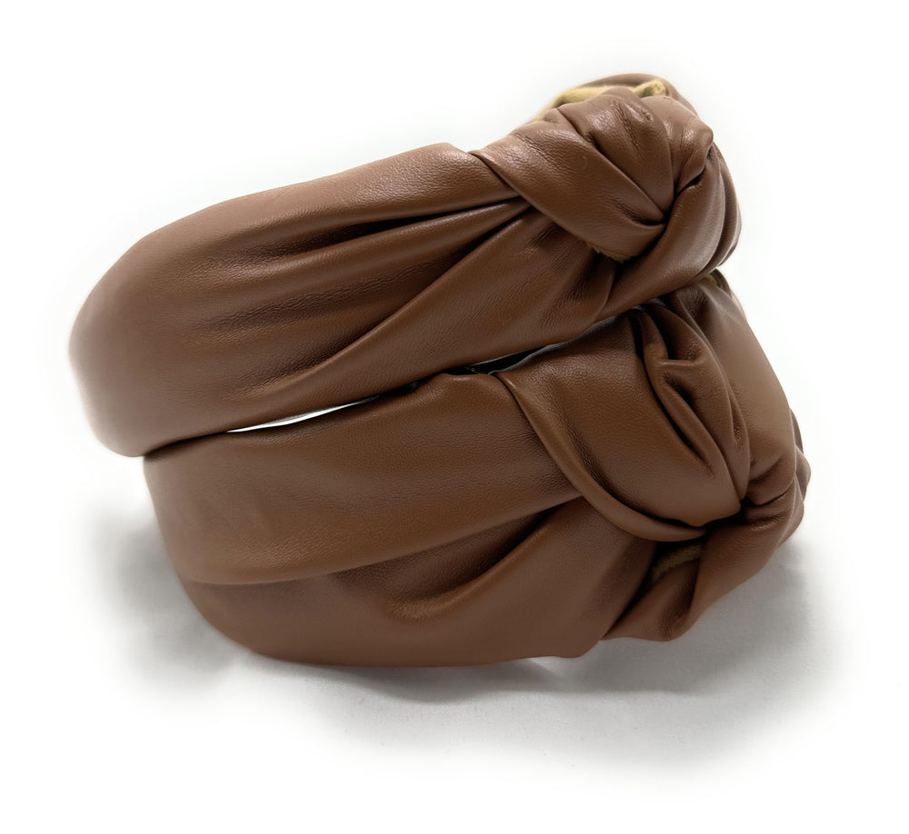 YETASI gift-ready leather headband perfect for birthdays and holidays.