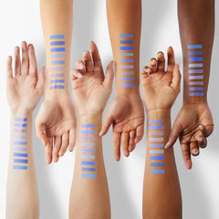 Yeweian light blue matte shade is perfect for crease or lid color