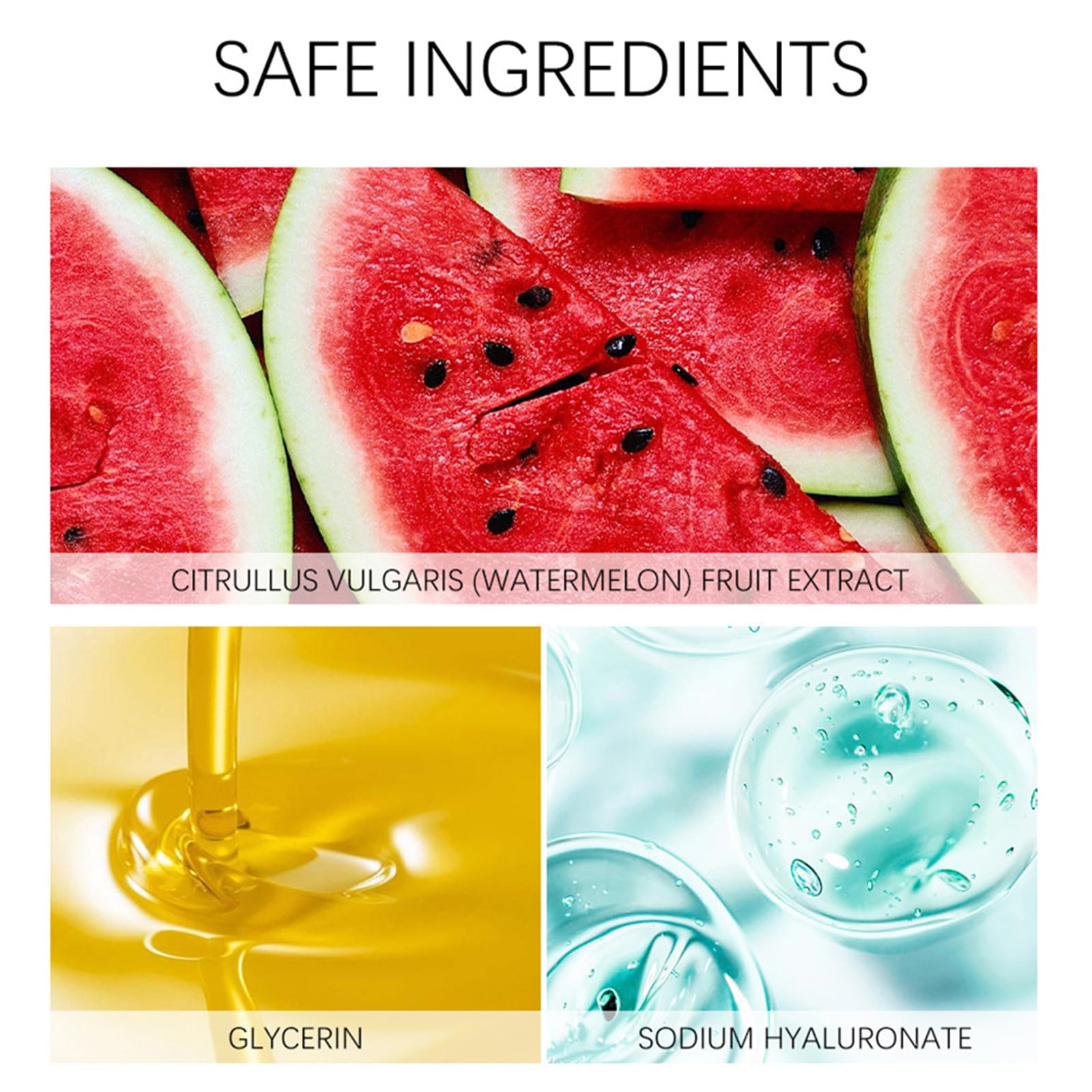 Yeweian watermelon niacinamide serum primer-hybrid creates dewy skin for makeup base