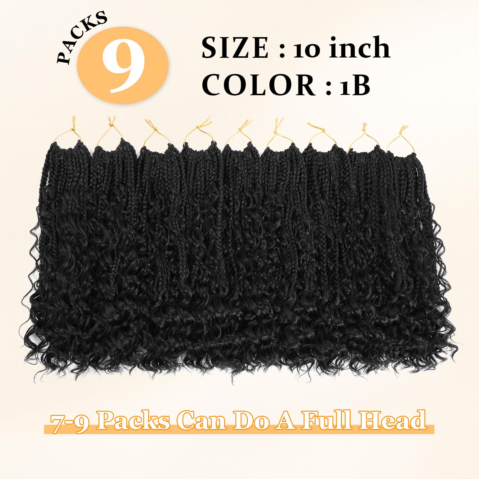 Yewell boho crochet hair with pre-looped design simplifies installation