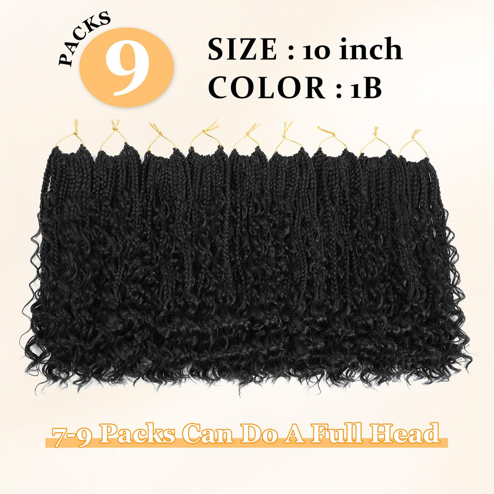 Yewell boho crochet hair with pre-looped design simplifies installation