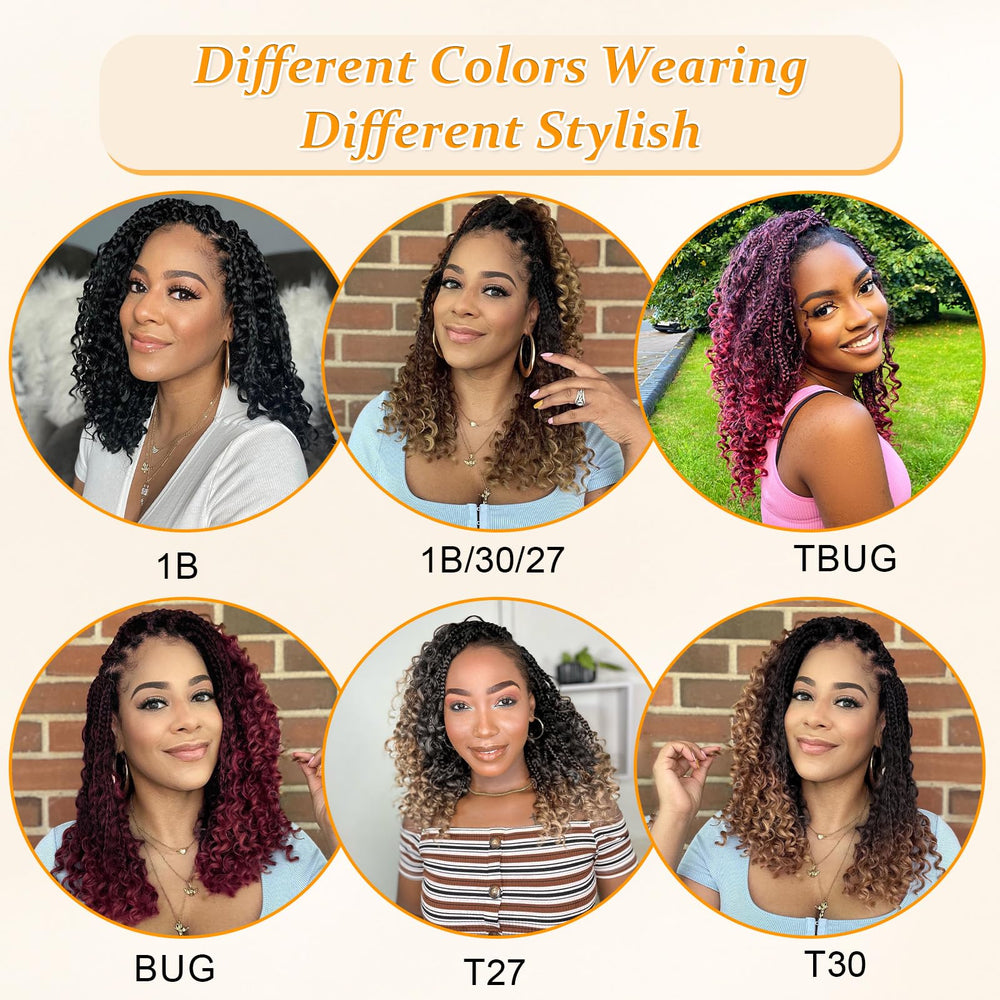 Yewell Goddess Box Braids ready to wear for daily styling