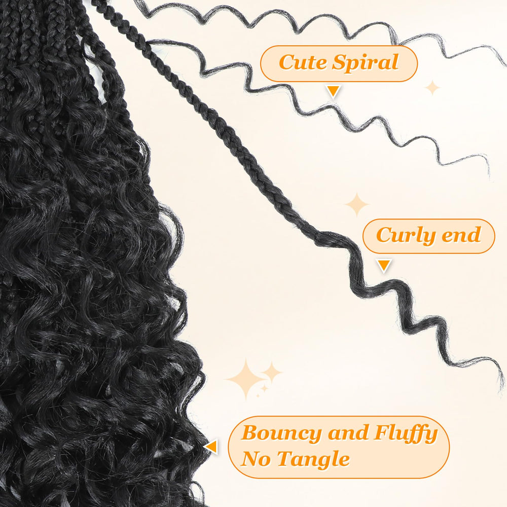 Yewell goddess braids deliver durable, long lasting wear with low tangling