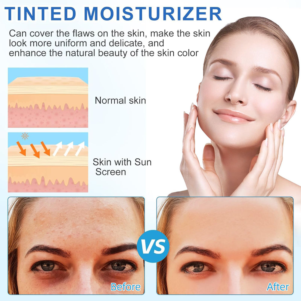 YFKEJI no white cast tint suitable for many skin tones