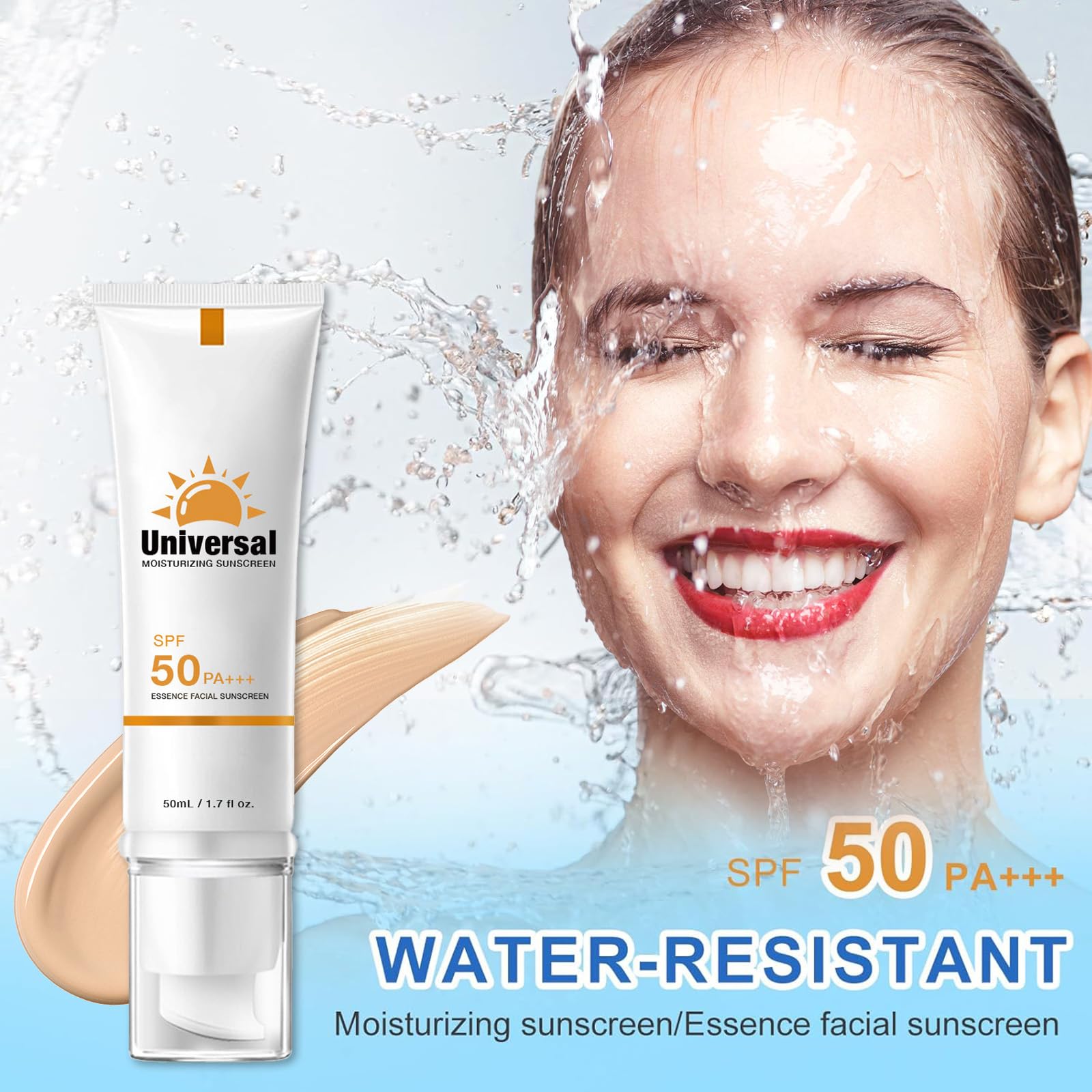 YFKEJI sunscreen push-out design shows precise dosage for even application