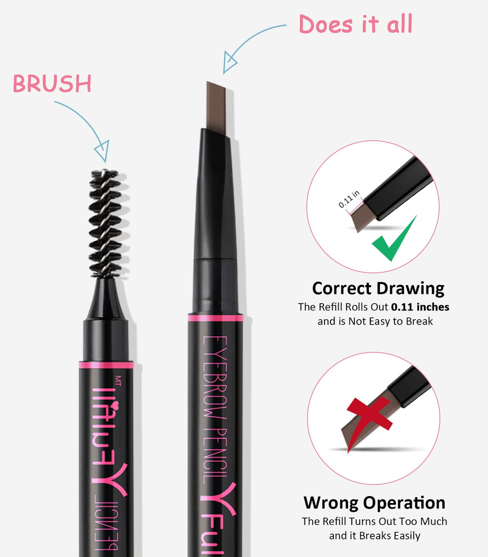 YFulfill dark brown shade defines warm-toned brows