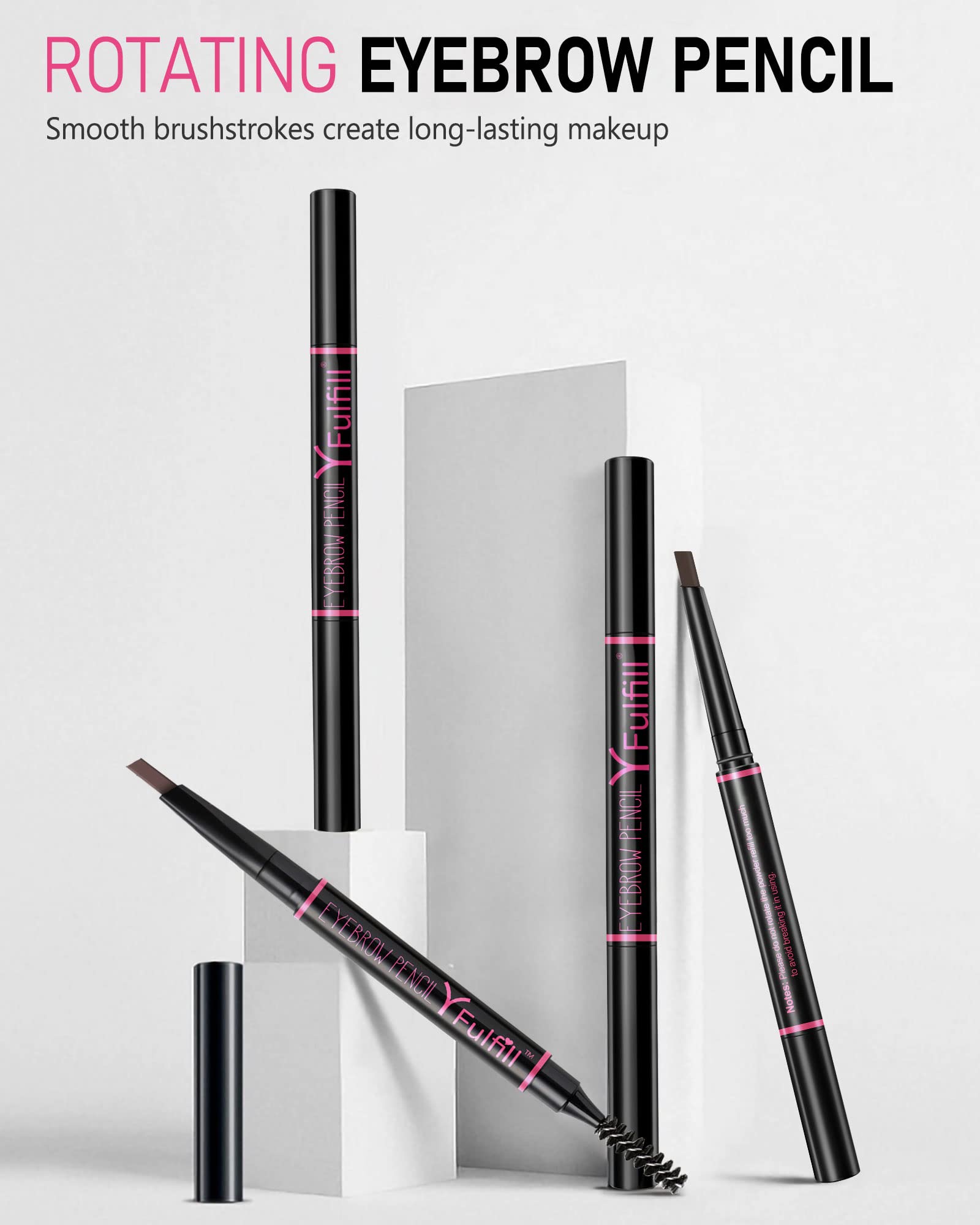 YFulfill dot-start-end technique for shaping brows