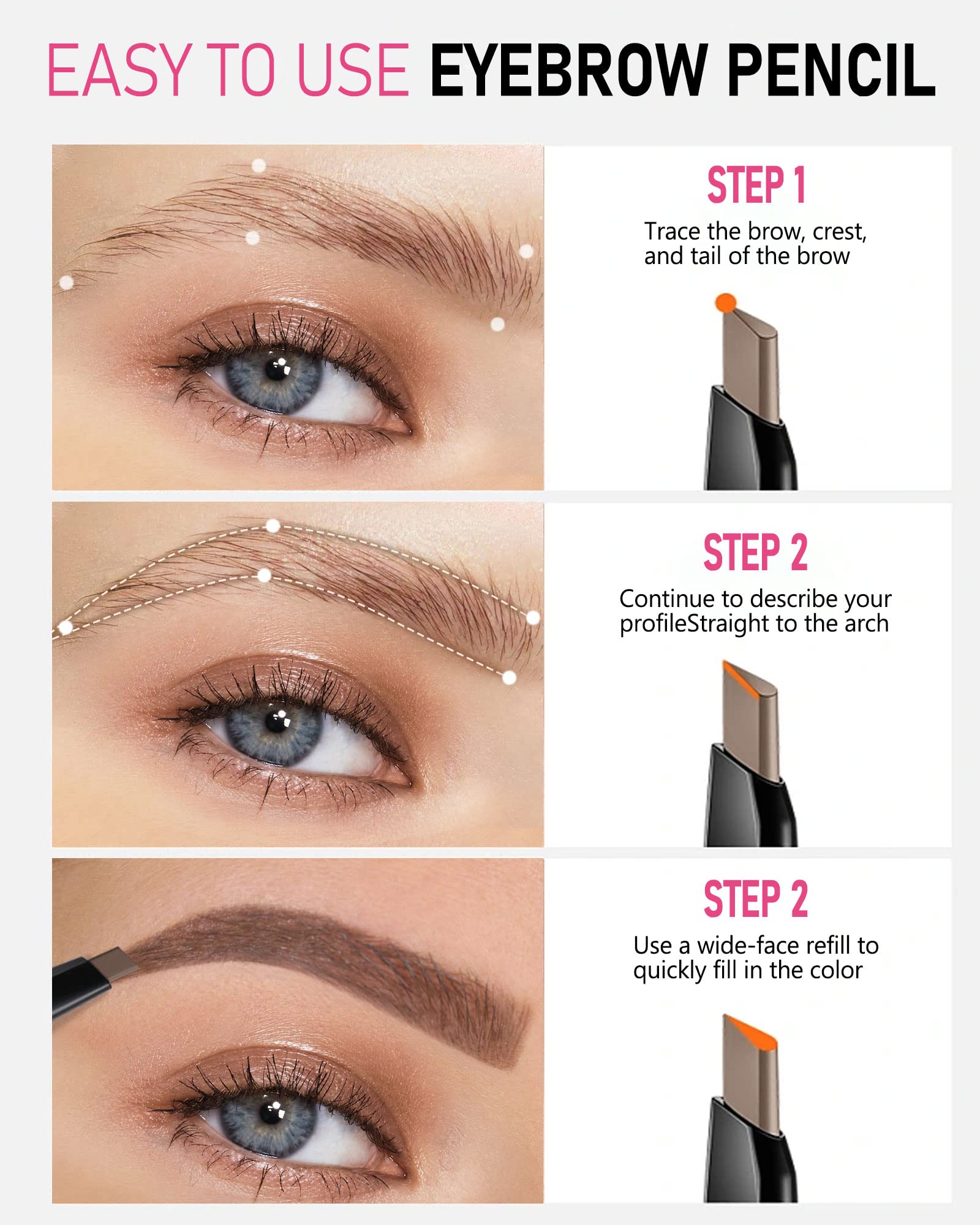 Included eyebrow razor in YFulfill package for grooming