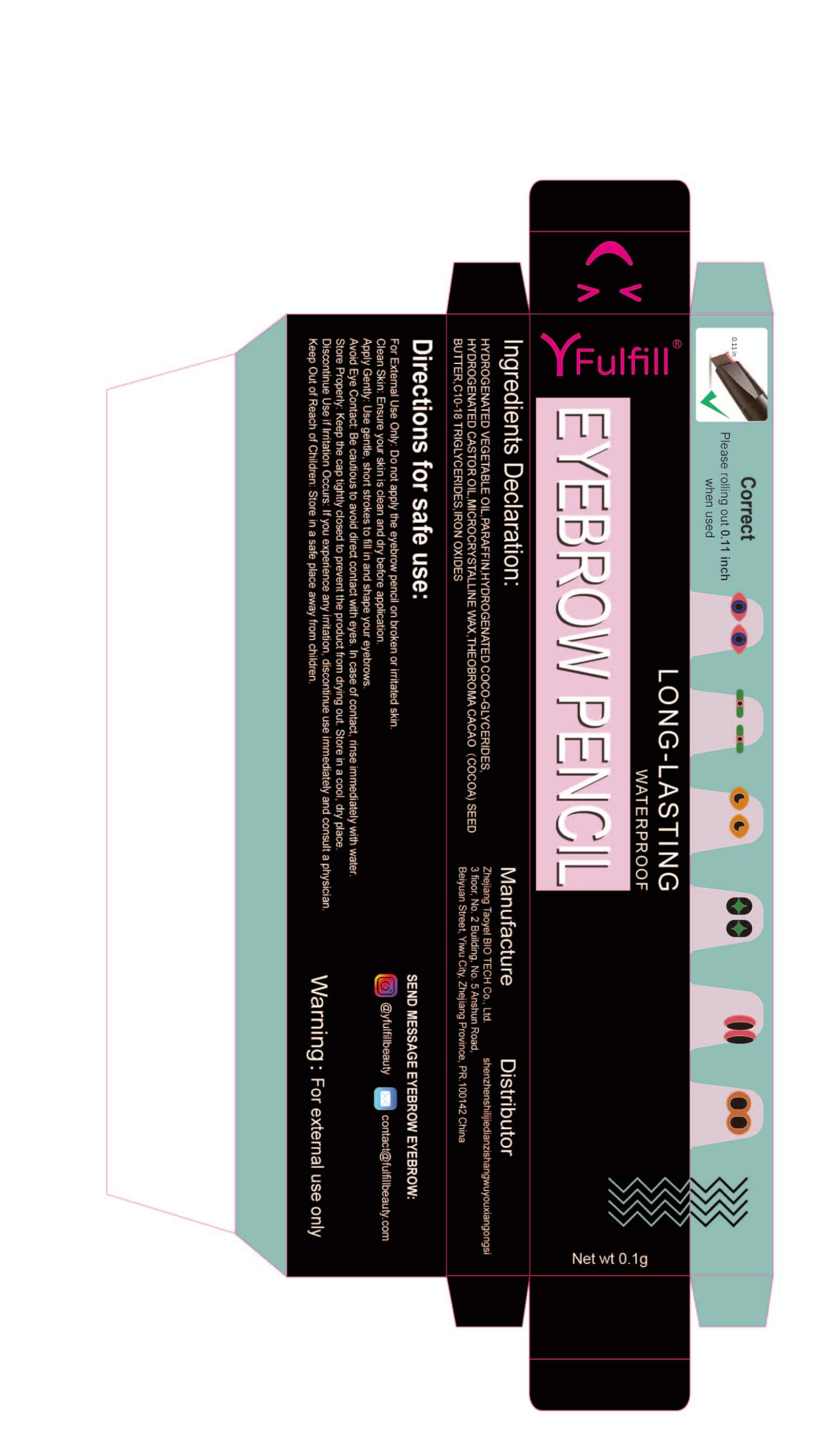 YFulfill compact packaging keeps your makeup kit organized