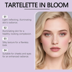 YG LianKai Cheek Highlighter pan closeup reveals luminous blush and glow options.