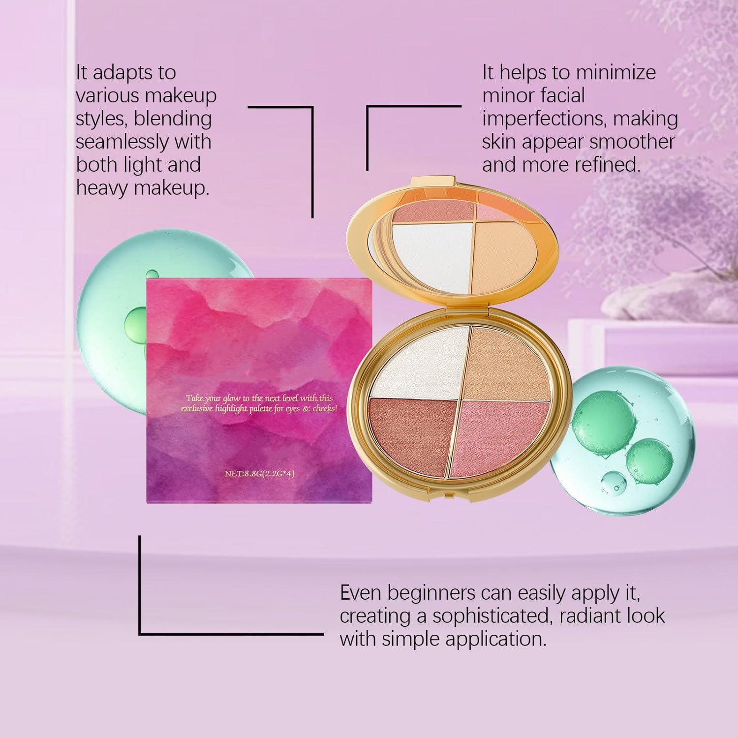 YG LianKai Matte and shimmer shades collection offers versatile tones for any occasion.