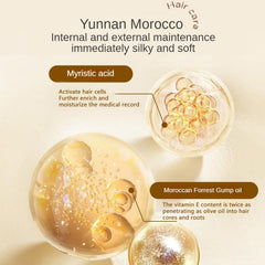 YG LianKai morocco moisturizing elastin conditioner packaging highlights nourishing formula.