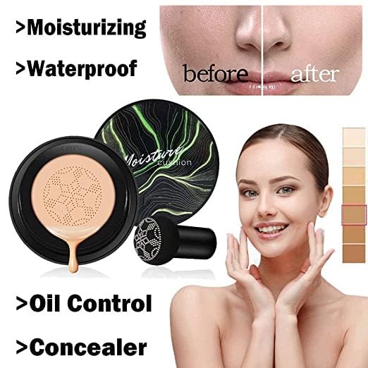YG LianKai Mushroom Head Sponge close-up showing hydration-friendly blending.