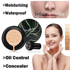 YG LianKai Mushroom Head Sponge close-up showing hydration-friendly blending.