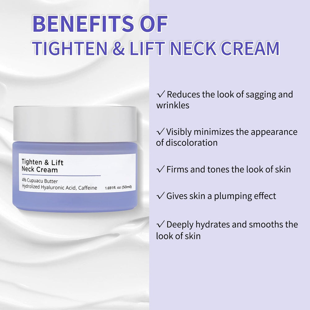 Application of YG LianKai neck cream demonstrates gentle massage and quick absorption.