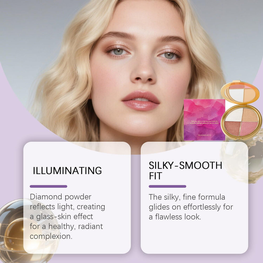YG LianKai Palette compact design supports easy grip and quick touch-ups.