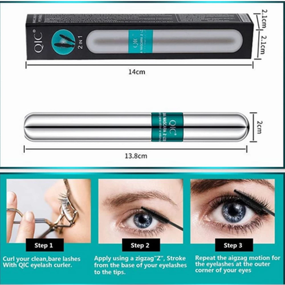 YG LianKai smudge-proof mascara resists flaking through daily activities.