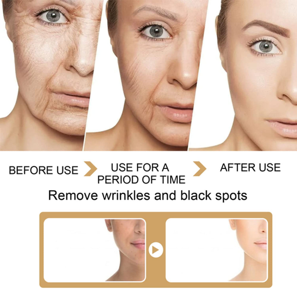 YG LianKai turmeric serum dropper in use for precise application