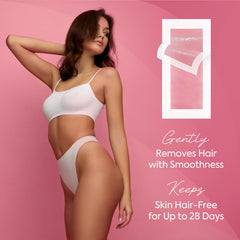 YGCODE wax strips underarms for precise removal