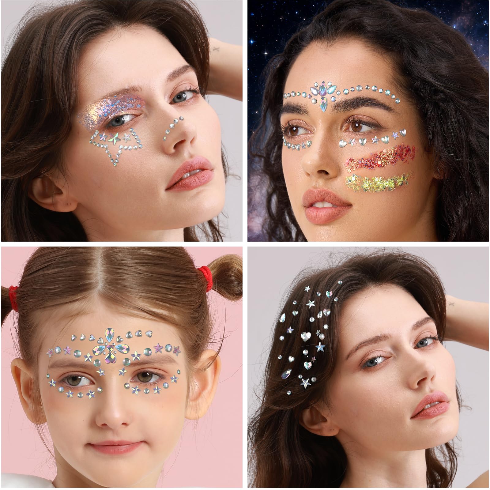 YGDZ rave-accessory-glitter complements outfits with luminous finishing touches.