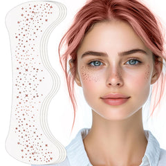 YGQQOY Rose Gold Glitter Freckles Patches for instant festival sparkle