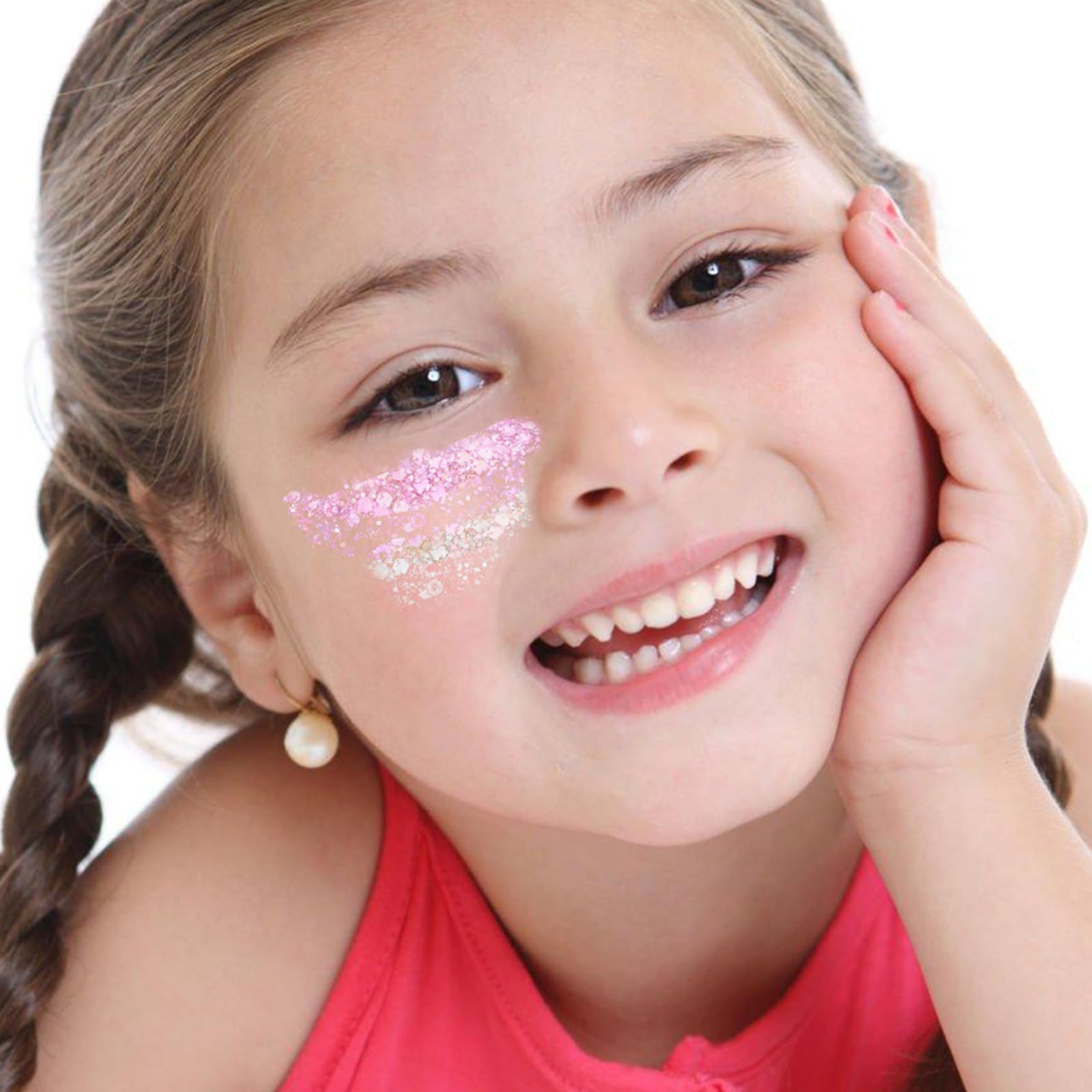 YGQQOY twelve-color glitter gel palette for vibrant festival looks.