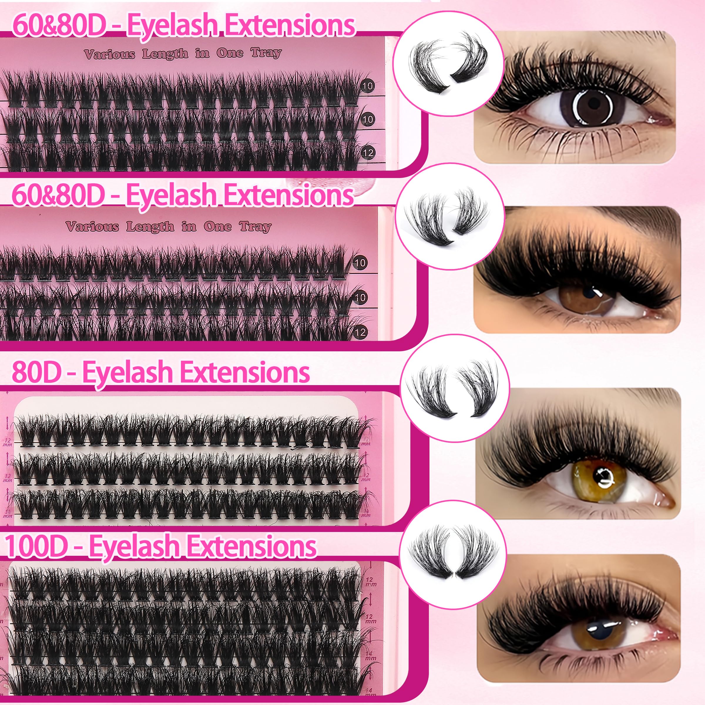YIDUO lash remover safely dissolves residue without harsh rubbing.