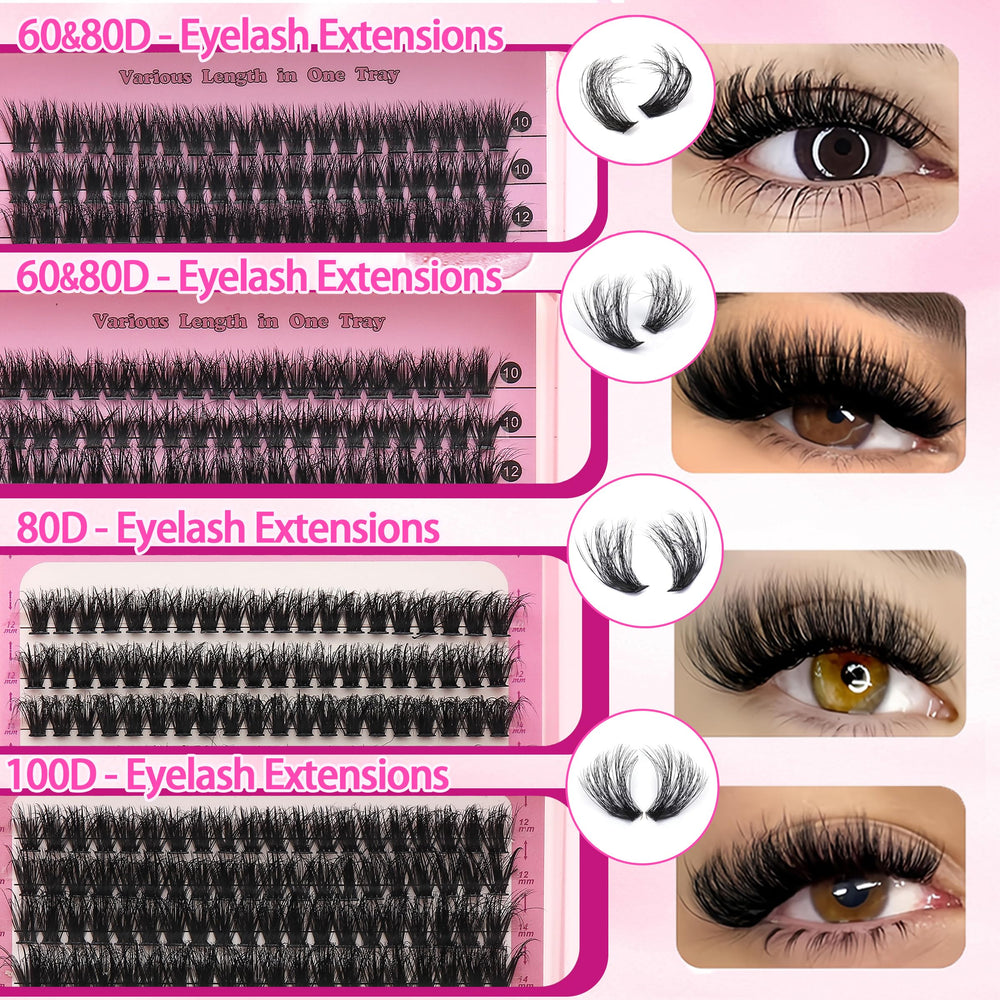 YIDUO lash remover safely dissolves residue without harsh rubbing.