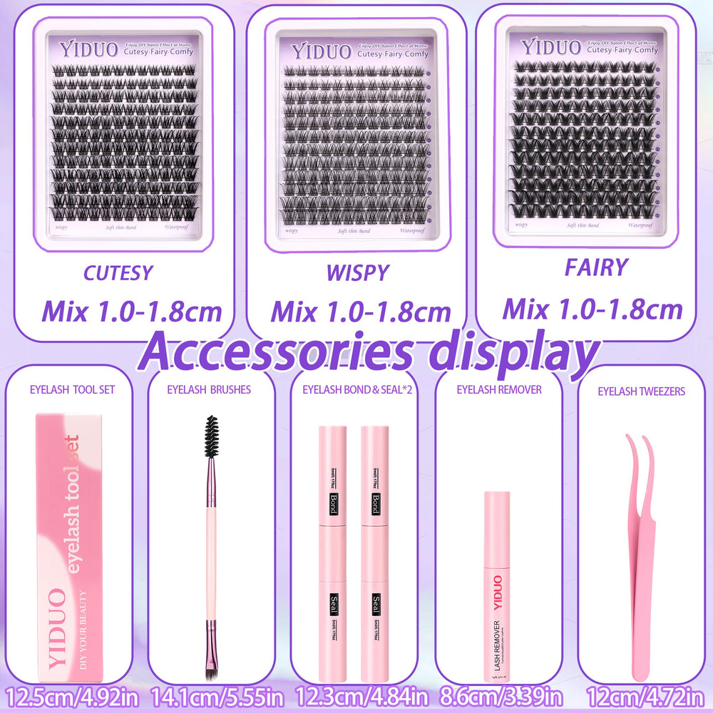 YIDUO Precision Tweezers for precise cluster placement.