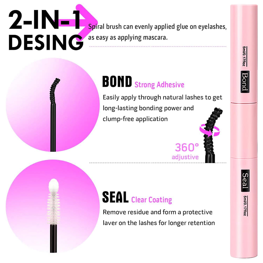 YIDUO included tweezers for precise lash placement
