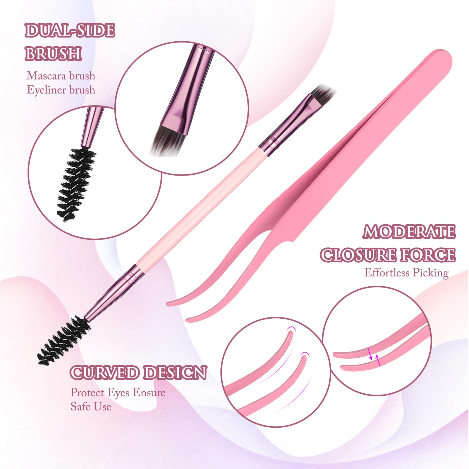 YIDUO Everyday-use lash extension setup ideal for beginners