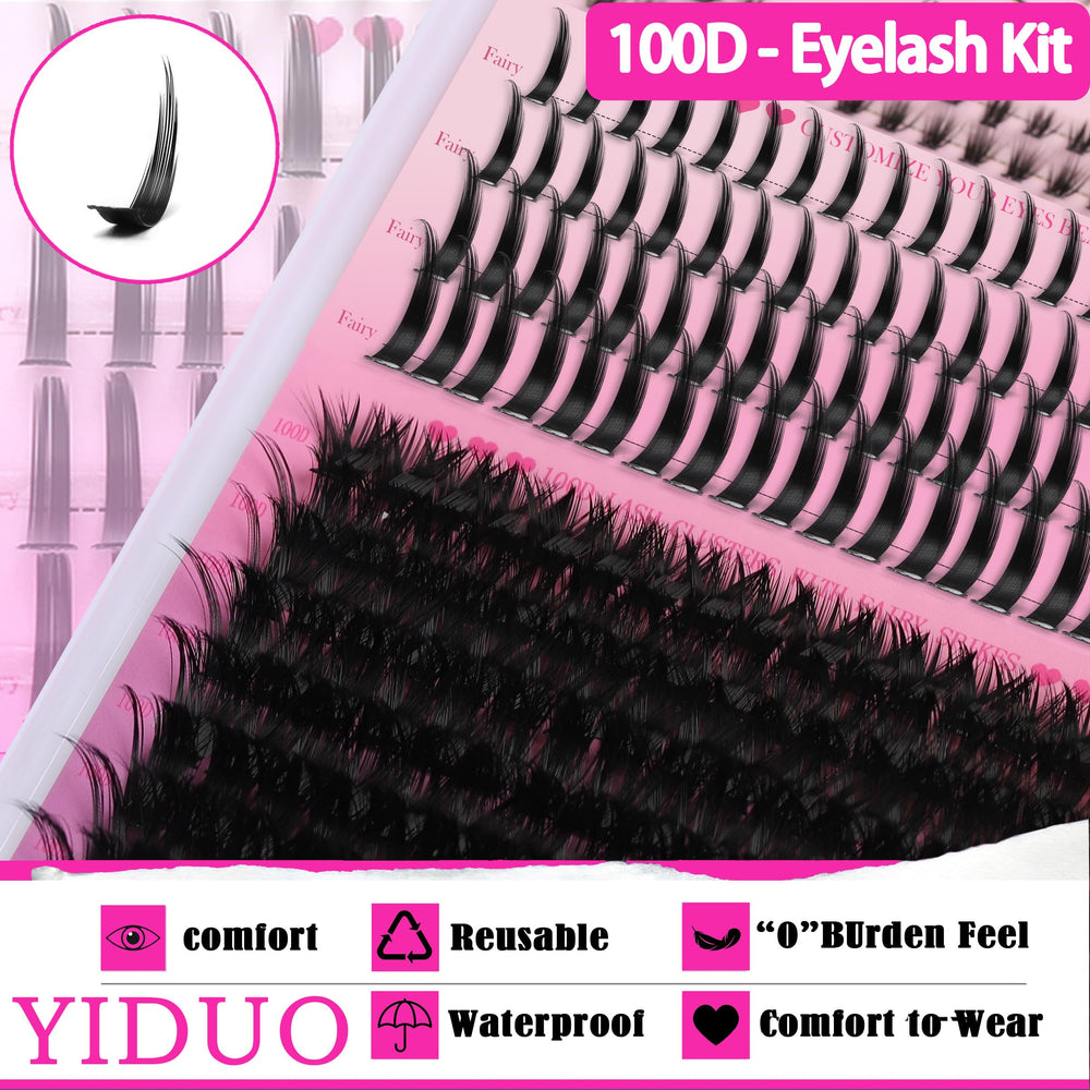YIDUO soft, skin-friendly fibers yield natural-looking enhancement.
