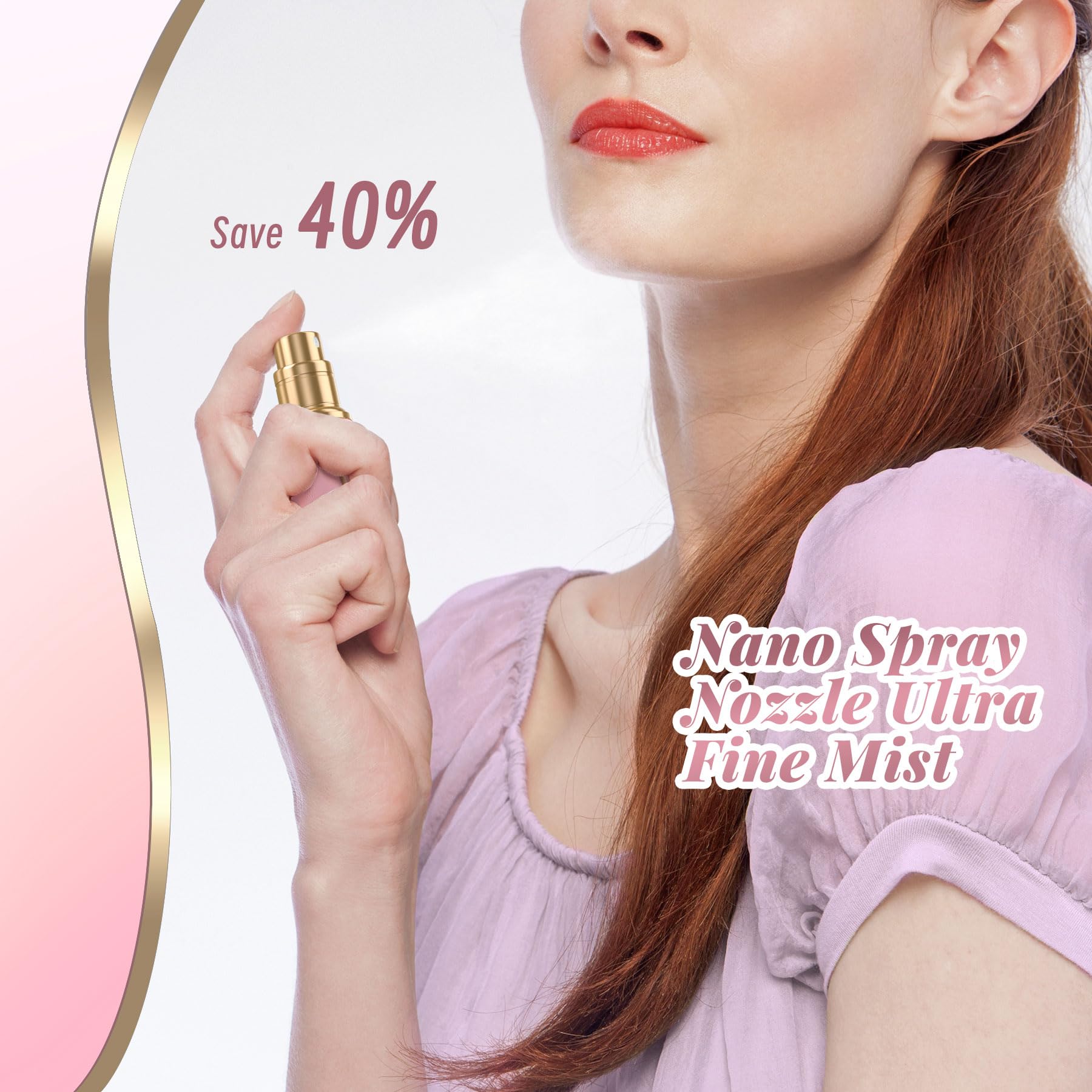 Includes adapters to broaden compatibility with most perfume nozzles.