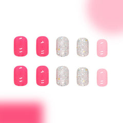 YIHONGYAN fake nails easy application for quick manicures at home.