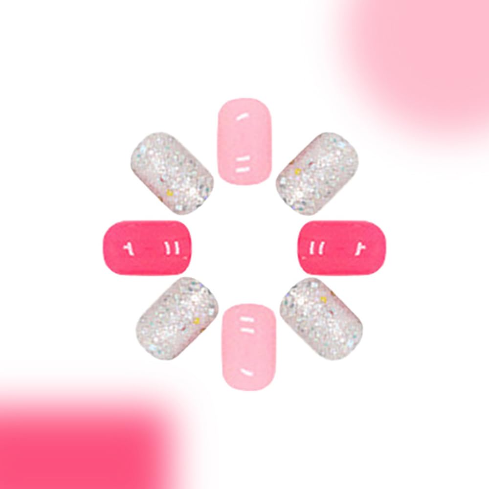 YIHONGYAN nail kit 24 pcs includes sizes for a custom fit.