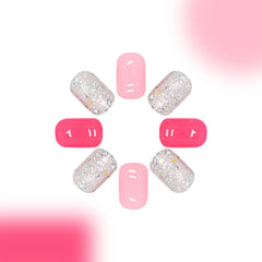 YIHONGYAN nail kit 24 pcs includes sizes for a custom fit.