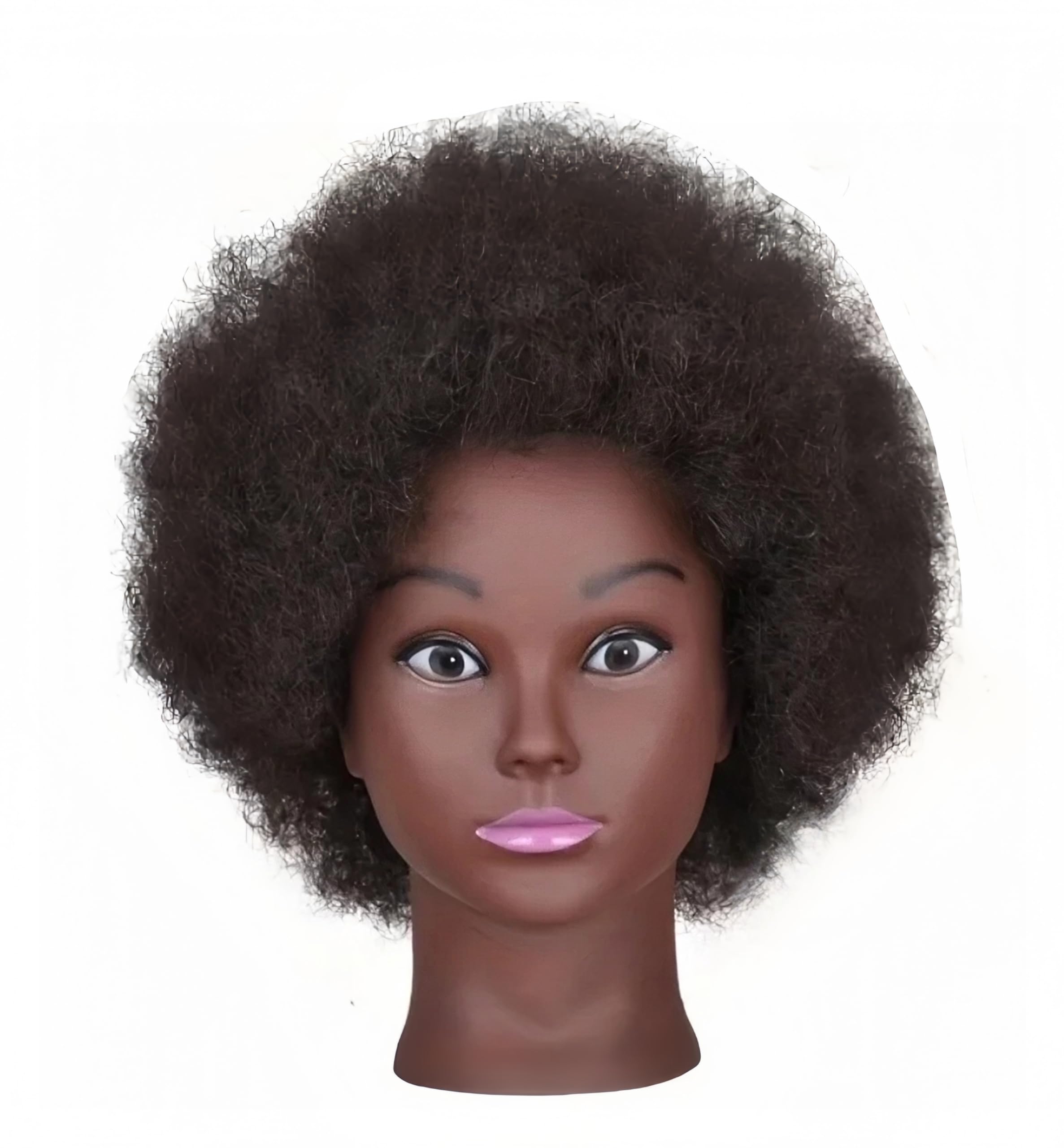 Yiifiulyn 100% human hair mannequin head for natural styling realism