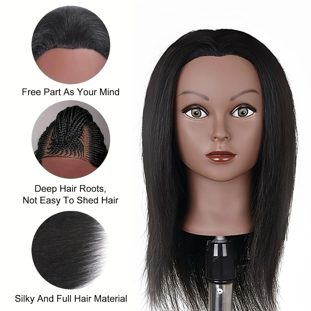 Yiifiulyn wide-toothed comb helps detangle during sessions