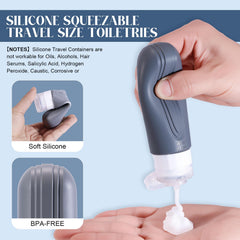 YIIMER drip-free valve bottle reduces spills during travel.
