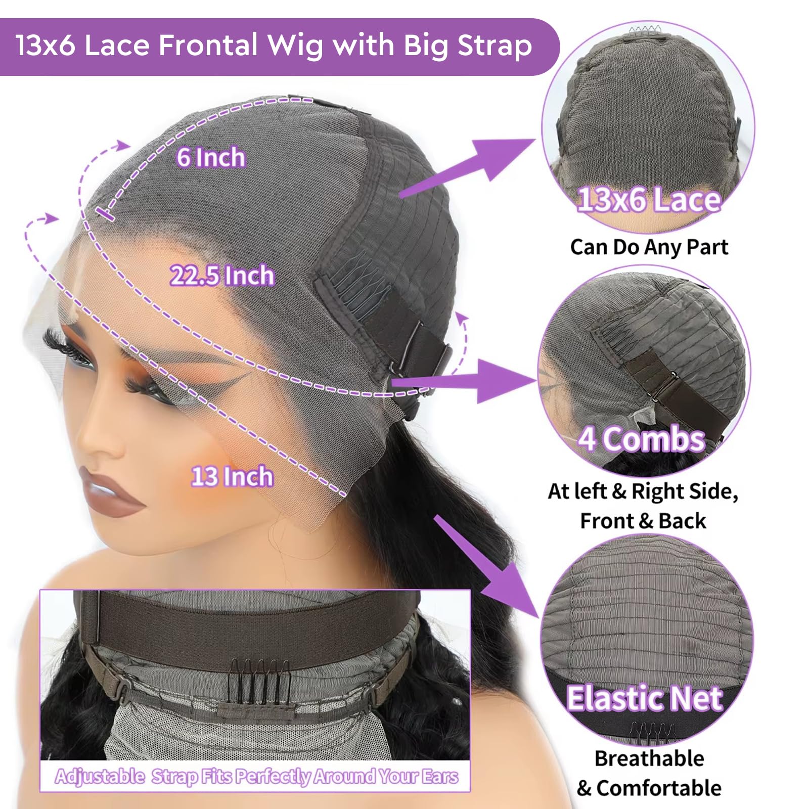 Yijimei long straight wig styled into a high ponytail for formal events.